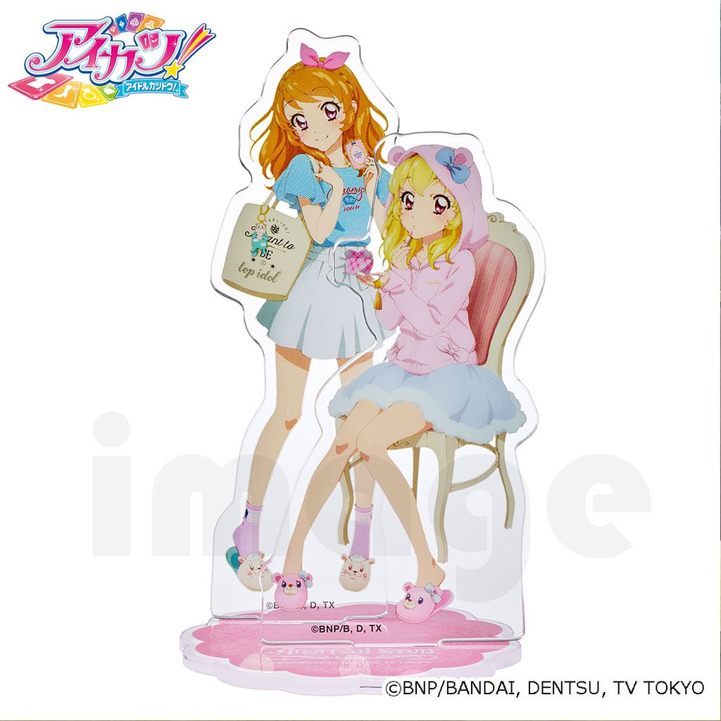 ☆アイカツ! アクリルスタンド いちご あかり みやび 全種 浴衣ver