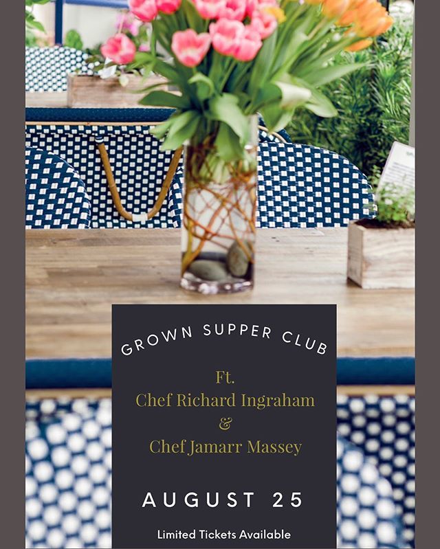 Chefrli's tweet photo. Miami! I am excited to share the kitchen with @chef614jay on August 25th as part of @Grown’s new Supper Club Series.
.
Join us for a special three-course supper hosted by my friend @swalkerwil at GROWN!
.
Limited Tickets Available.... so reserve your tic… https://t.co/1nUPO1LOkI https://t.co/OyVeE2fReY