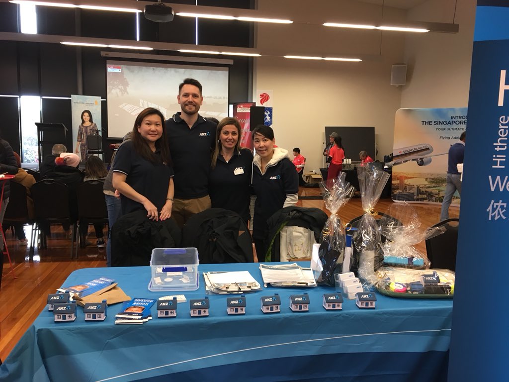 SofieBarone's tweet photo. Having a ball at the Singapore Bazaar with Suzi the ATM! Please join us at the Thebarton community centre until 3pm today. @RemyBrouwer @SiuShunLam1 @SBSA_SA_Inc @graceya60592731@tlaidolla @ANZ_AU https://t.co/PhGPMlbQS4