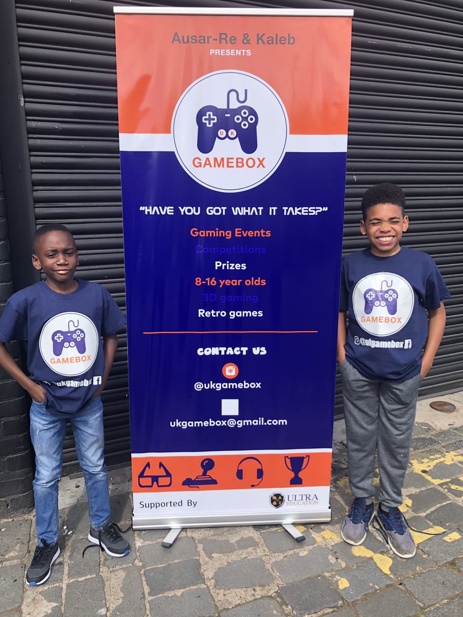Massive shout out to <a href="/UKGameBox1/">UKGameBox</a> for the huge success of their 4th gaming event #LevelUp 🎮
#ukgamebox #dscracecenter #Gamingevent #esportskids #Esports #ultrakids #ultraeducation #kidpreneurs #entrepreneurship #ps4 #fortnite #brawlhalla #tournaments