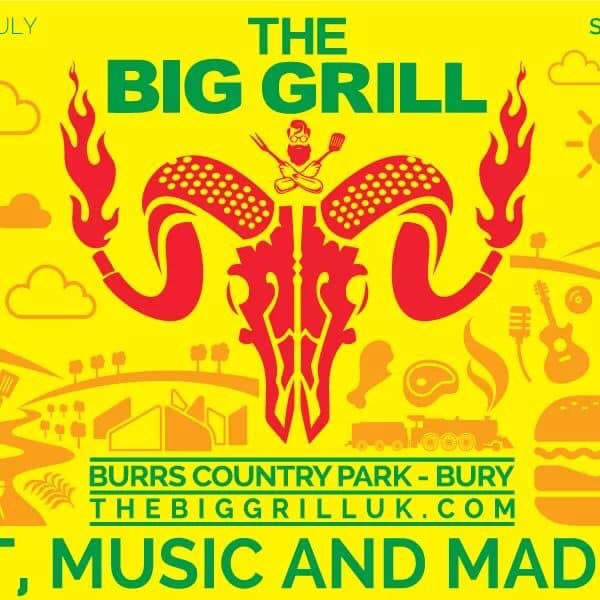 TODAY!!!! THE BIG GRILL.... MEAT MUSIC &amp; MADNESS... Today Burrs Country Park Bury... Tickets available on the gates £6, Children 12 &amp; under Free #thebiggrill #bury