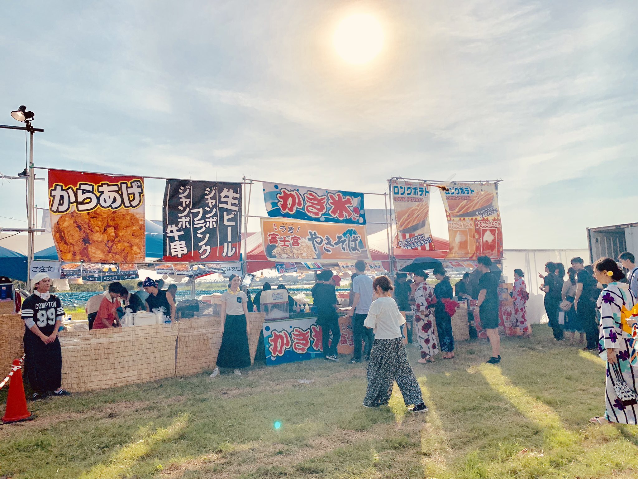 けーき なにわ淀川花火大会 梅田会場の屋台 T Co Jjyhh2khd5 Twitter