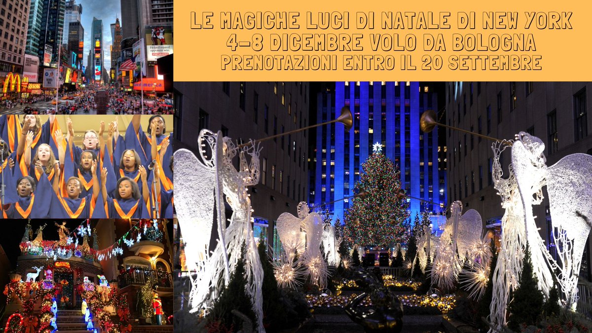 MisteroneViaggi's tweet photo. Le magiche luci di New York 4-8 dicembre - https://t.co/KcKbfZlFuT https://t.co/8WgsFrsUzU