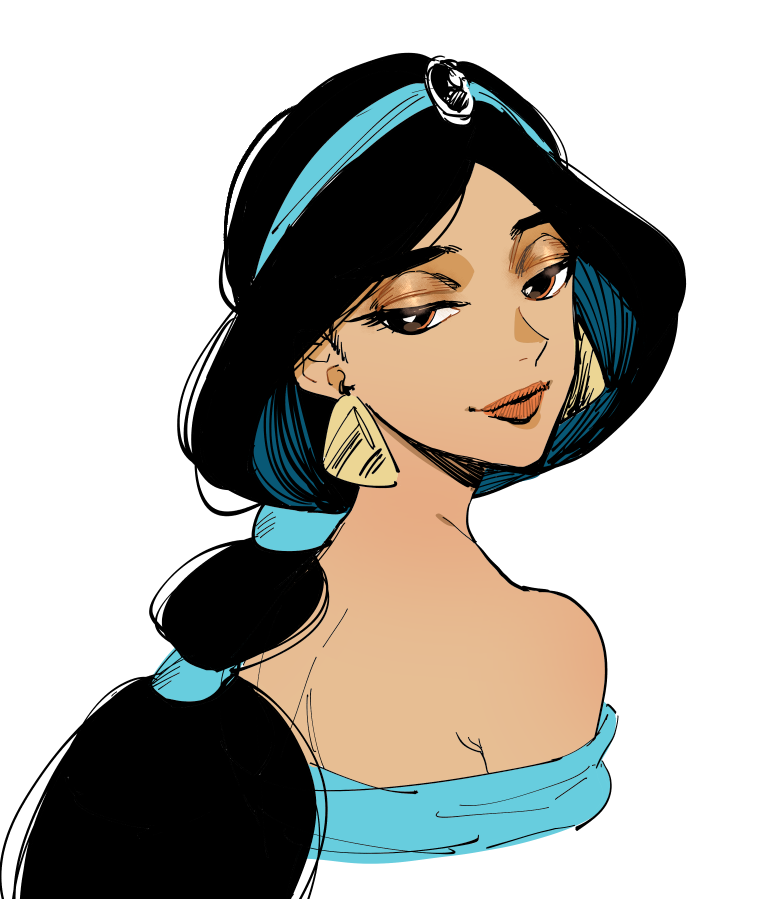 らくがき(犬塚シロ、おキヌちゃん、ジャスミン) 