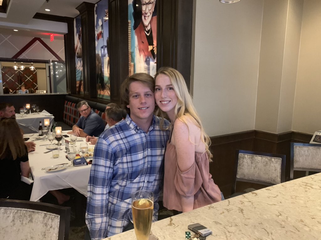 ArcherTryston's tweet photo. One year down, many to come. Love you Alex😘 https://t.co/e5ckAclUt5