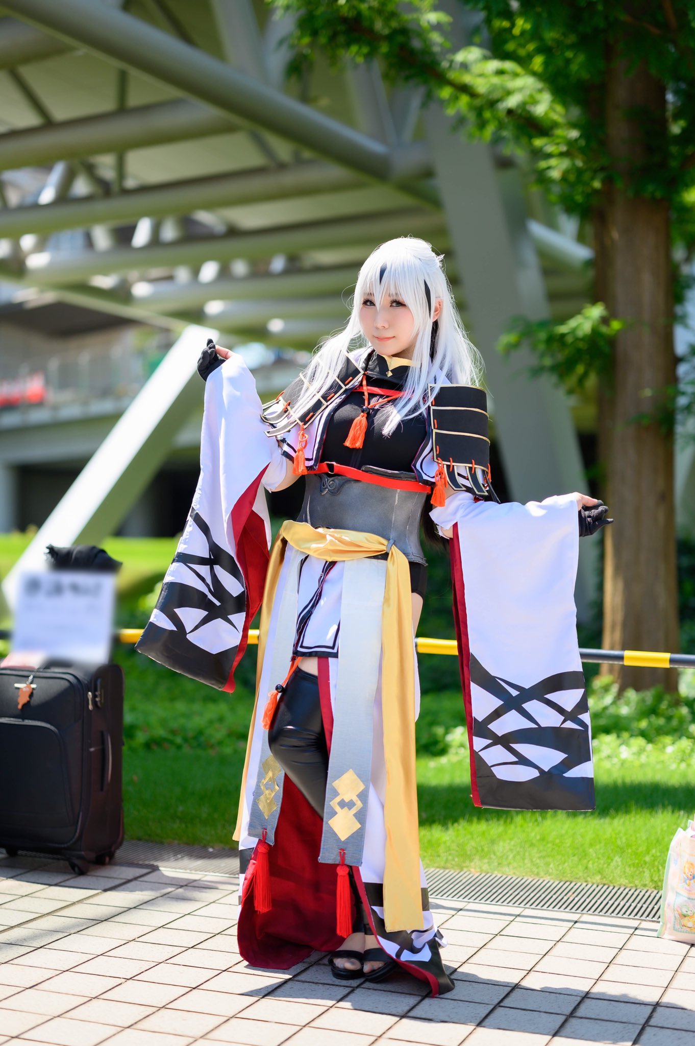 難あり】FGO/長尾景虎 コスプレ フルセット