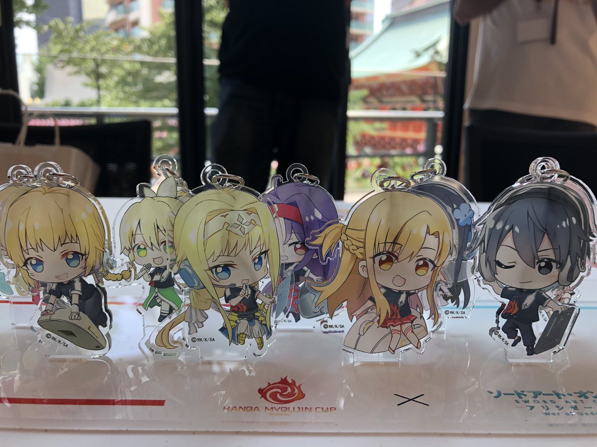 Kandamyoujin Games Saox神田明神カップ なんとこの度ソードアート オンラインと神田明神カップがコラボし Saox神田明神カップ開催記念限定アクリルキーホルダーを神田明神ホールにて13時 販売します 会場でアクリルキーホルダーを買ってチームを Kandamyoujin Games Saox神田明神カップ なんとこの度ソードアート オンラインと神田明神カップがコラボし Saox神田明神カップ開催記念限定アクリルキーホルダーを神田明神ホールにて13時 販売します 会場でアクリルキーホルダーを買ってチームを