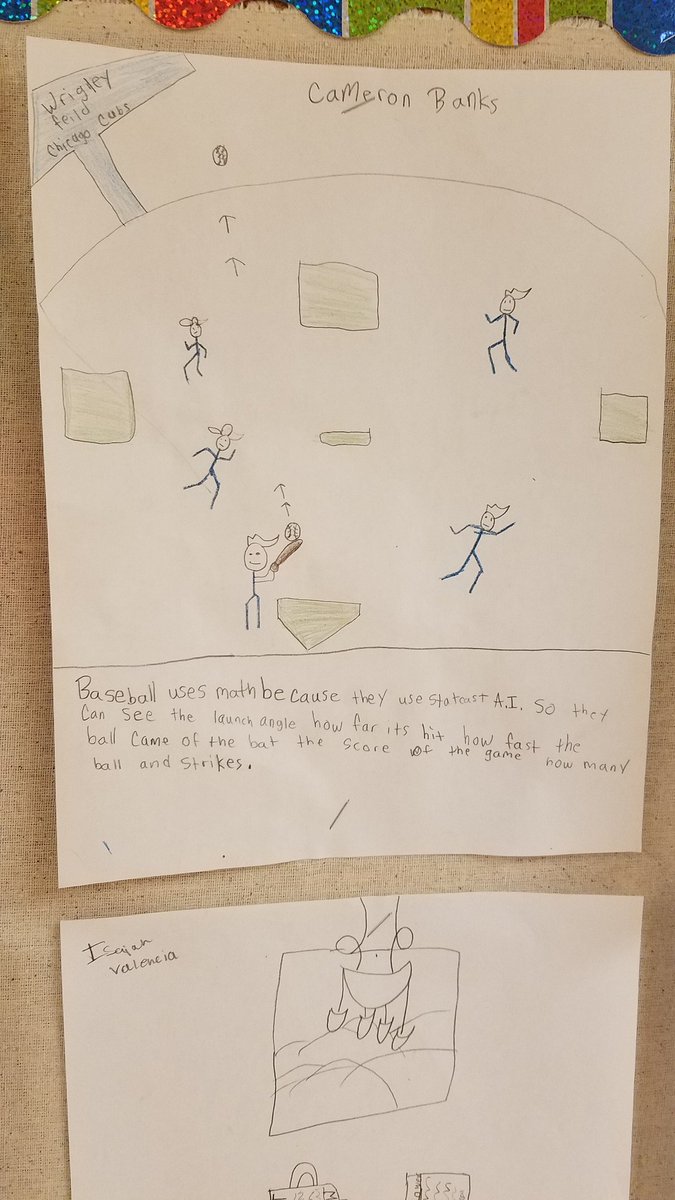 Kaosuna2's tweet photo. Awesome first week of school!  Had great discussions and thinking about all the places we see math.   #cgesd #math #mccartneyranch https://t.co/JHYqLKf1GU