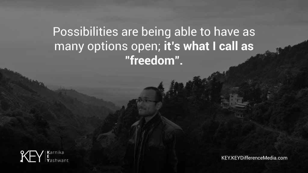 KarnikaYashwant's tweet image. #KEY #MrKEY #OpenOptions #Freedom