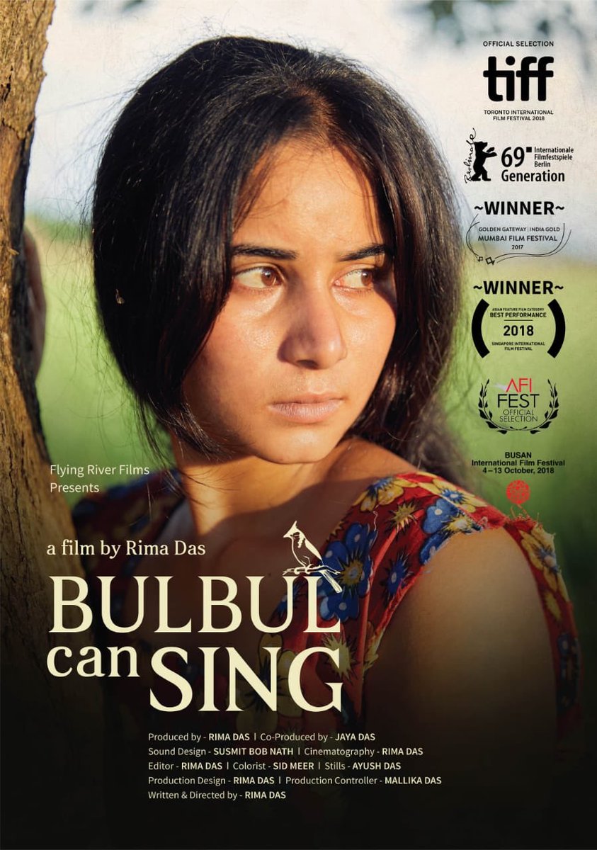 #BulbulCanSing awarded National Film Award for Best Assamese film. Happy, honoured and humbled to be awarded the National Film Award for the second year in a row. May God give me the grace to keep making films that touch the audiences hearts. Thank you to the all Jury members 🙏