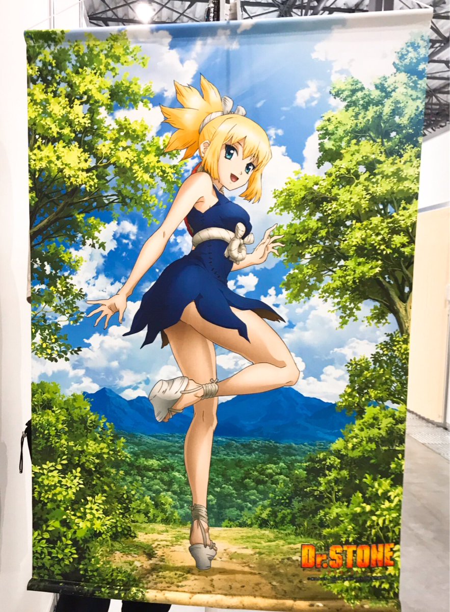 トムスショップ Twitterren C96 物販情報 現在放送中のアニメ ｄｒ ｓｔｏｎｅ より 杠 と コハク の描き下ろしグッズをトムスブース No 2231 にて販売中です 東京ビッグサイト 青海展示棟 Bホールにてお待ちしております ドクターストーン