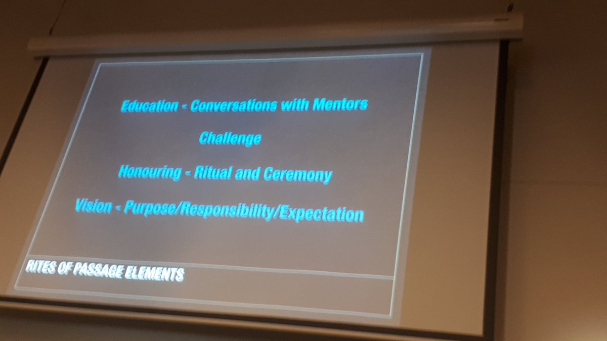 JanettaHargrea3's tweet image. Rites of passage- we need to provide meaningful ones or a kids will default to their own risk taking #OZCAS19