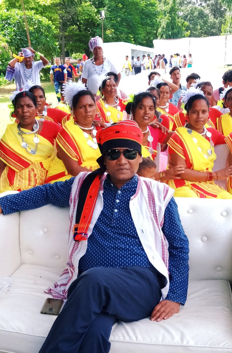 Getting ready for delivering key note address on international day of indigenous peoples at IGNCA, Delhi <a href="/AdivasisMatter/">#AdivasiLivesMatter</a> @AdivasiResurge @