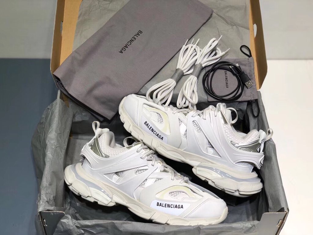 BALENCiAGA Track 2 0 mesh trainers Selfridges com