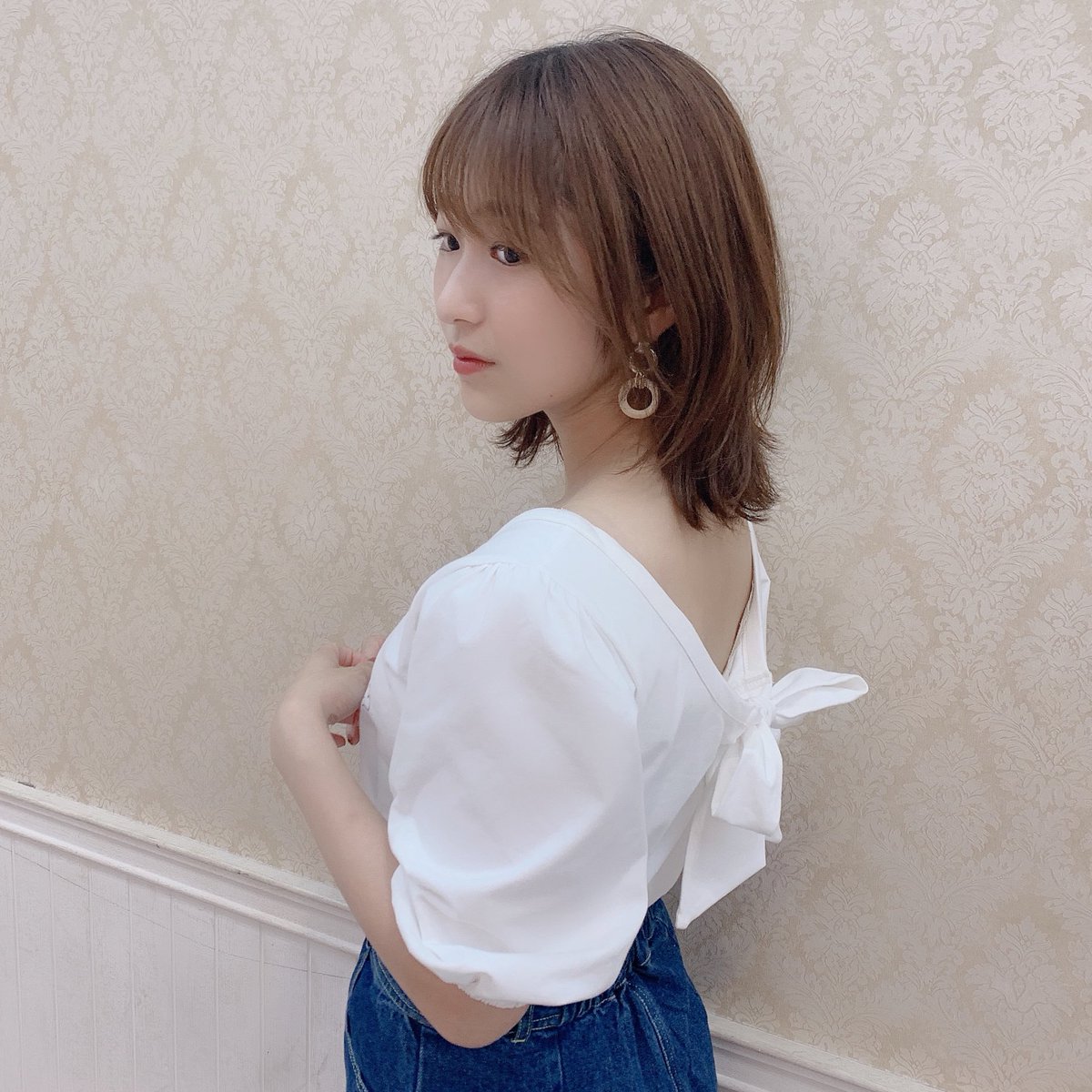 Anmille Sur Twitter 大阪店 夏本番の 白t デニムコーデ An Milleの白tなら バックリボンで可愛く背中見せできて おフェロ感も Tp 3900 Tax Sk 5900 Tax Anmille Sur Twitter 大阪店 夏本番の 白t デニムコーデ An Milleの白tなら バックリボンで可愛く背中見せできて おフェロ感も Tp 3900 Tax Sk 5900 Tax