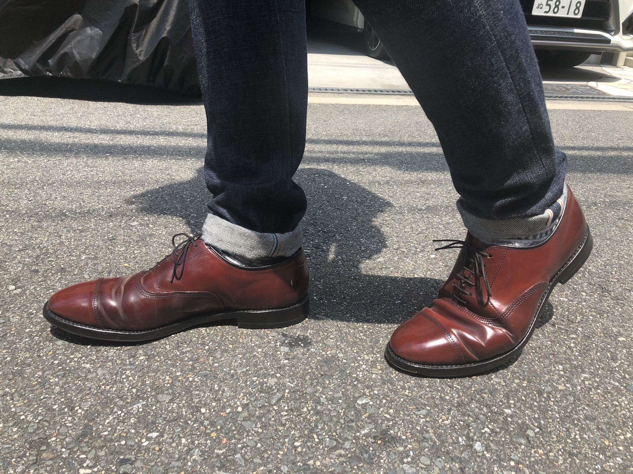 Allen Edmonds park avenue コードバン Allen Edmons パークアベニュー