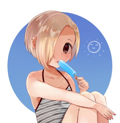 お盆に帰ってくる小梅ちゃんのためにアイスをたくさん用意して待っていたい 