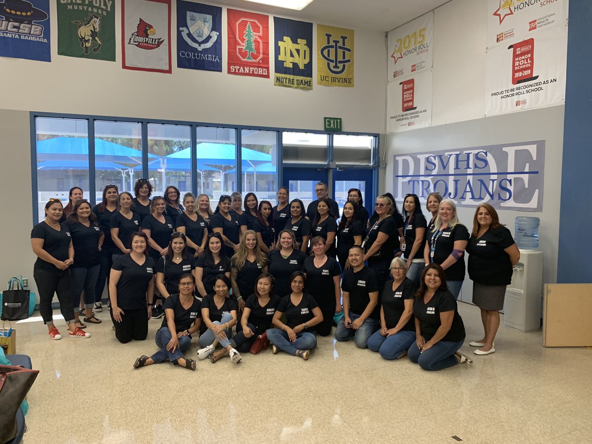 redschoolpsych's tweet photo. Awesome special Ed team ready to start the 19-20 school year #thesilvervalleyway https://t.co/Bb8aHNgKVT