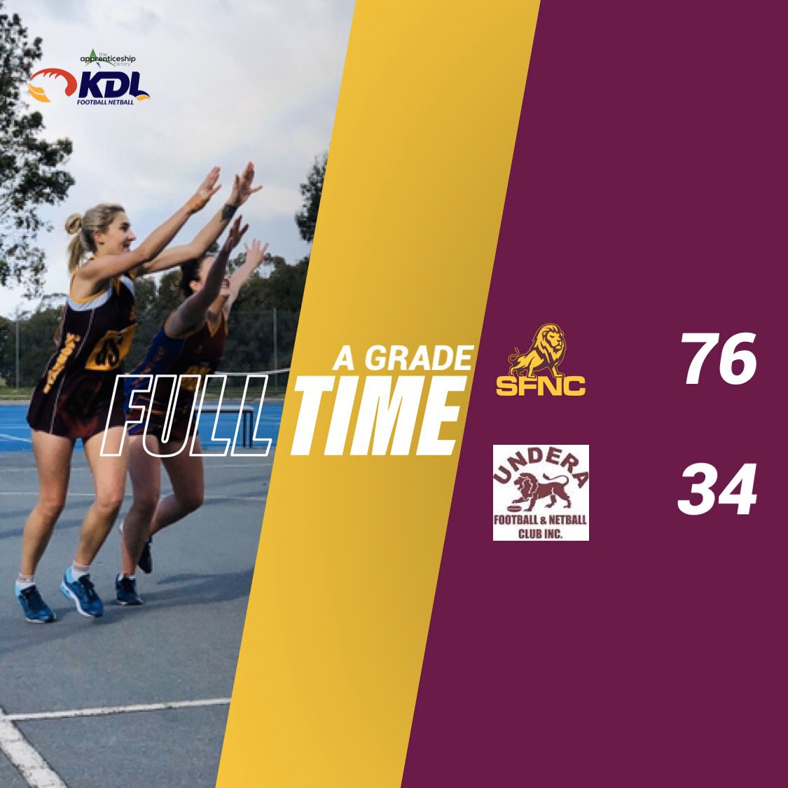 Rain, hail, shine and a W 🦁