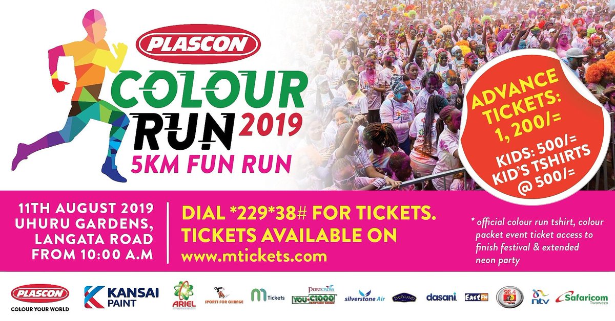 IconSportsKE's tweet photo. The weatherman predicts sunshine with a hint of rainbow all over at the 2019 edition of the color run... but remember when the thirst hits, quench it with nothing but a cold Dasani
#Dasaniwater #colourrun2019 #TeamIconSports https://t.co/Kx6wSuBesi