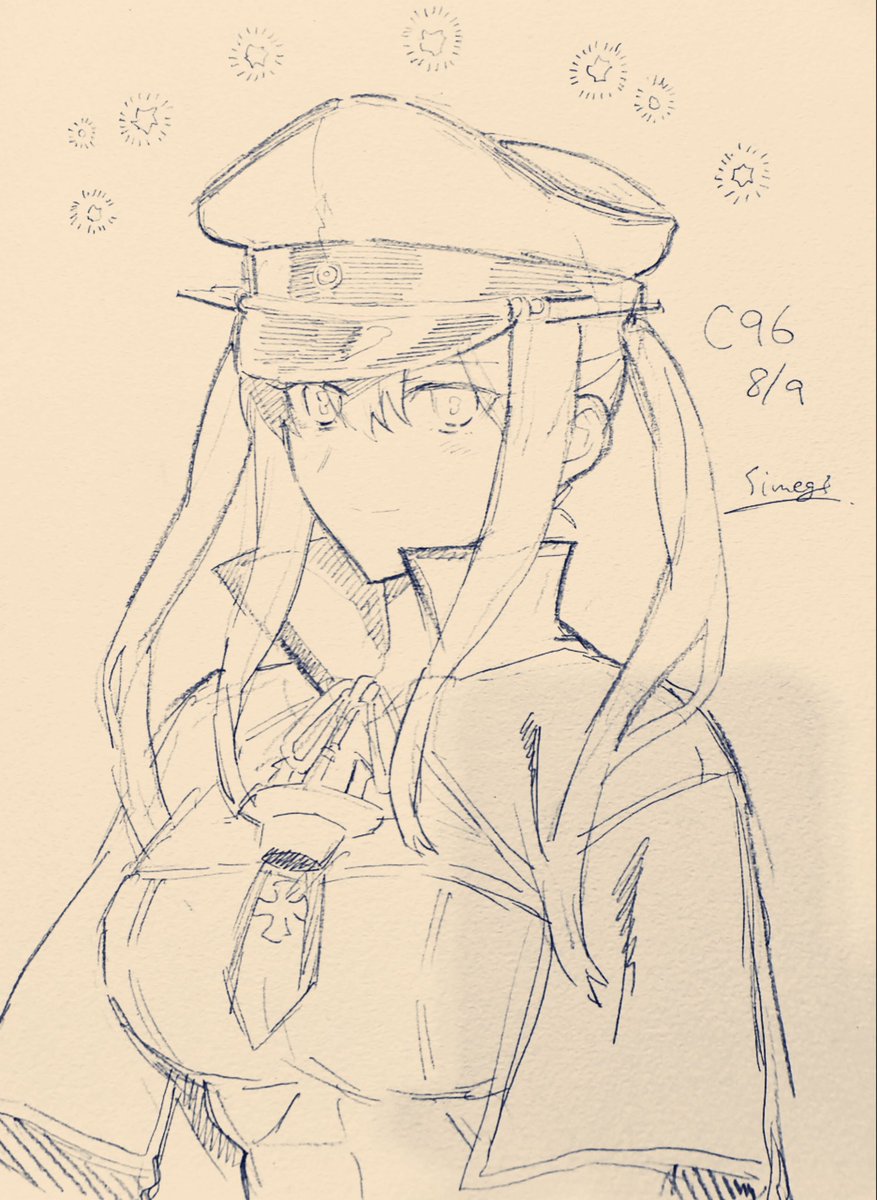 昨日描かせていただいたスケブです。皆さまスペースまでお越しいただきありがとうございました!🌟 
