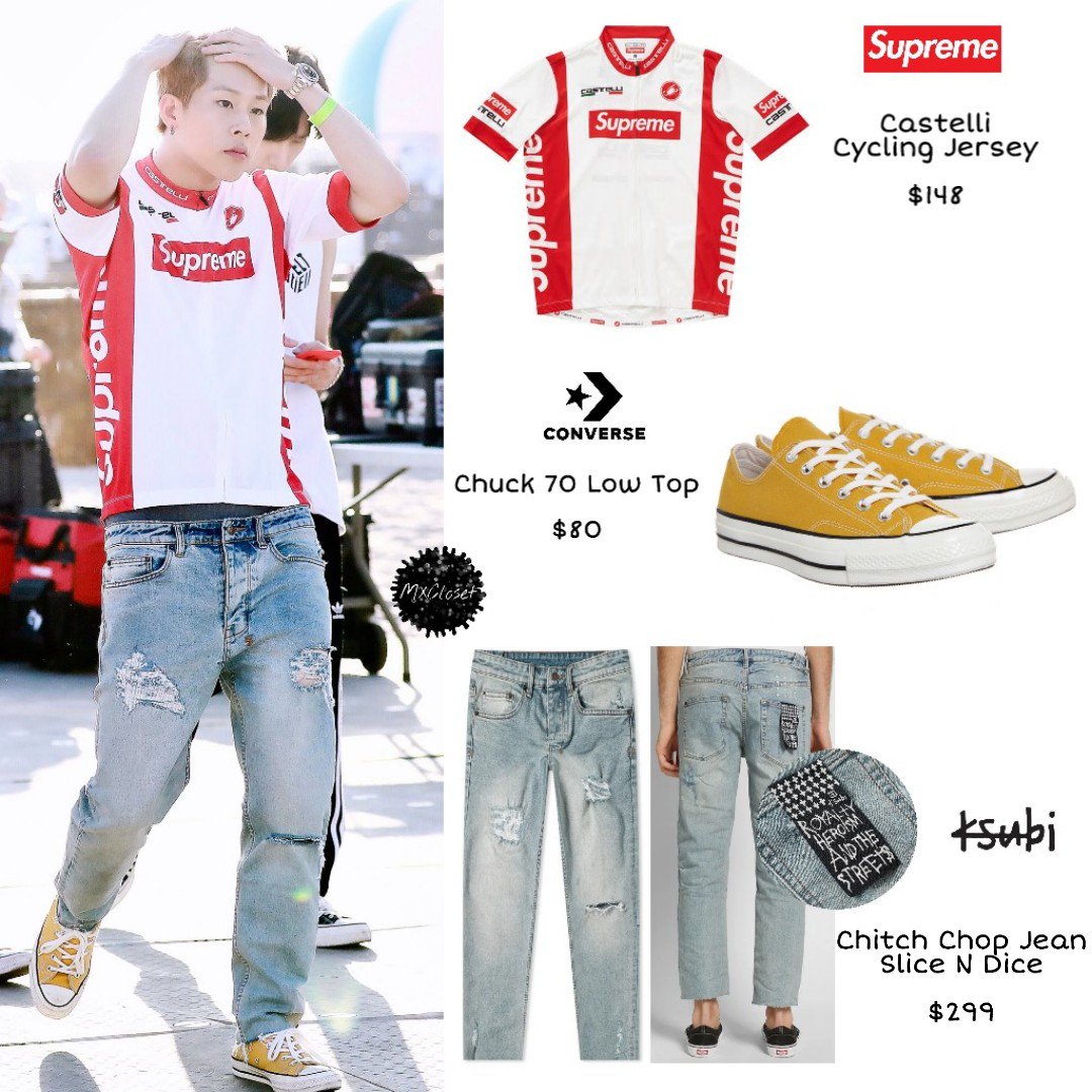 supreme x castelli cycling jersey