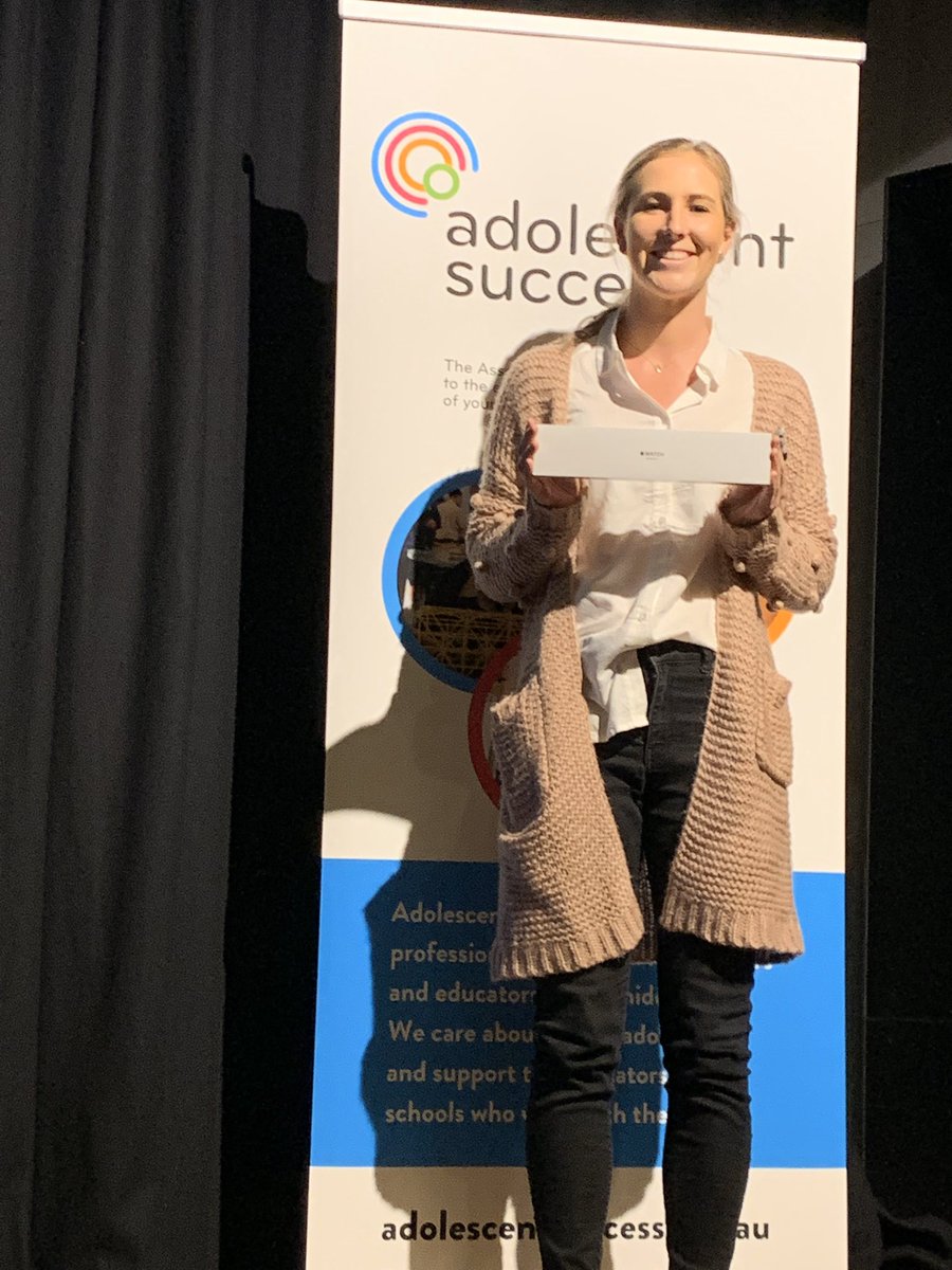 adolesuccess's tweet image. All of our #OZCAS19 delegates have got so much from their time at the Conference....only one is lucky enough to also leave with an iWatch! 😁🎉