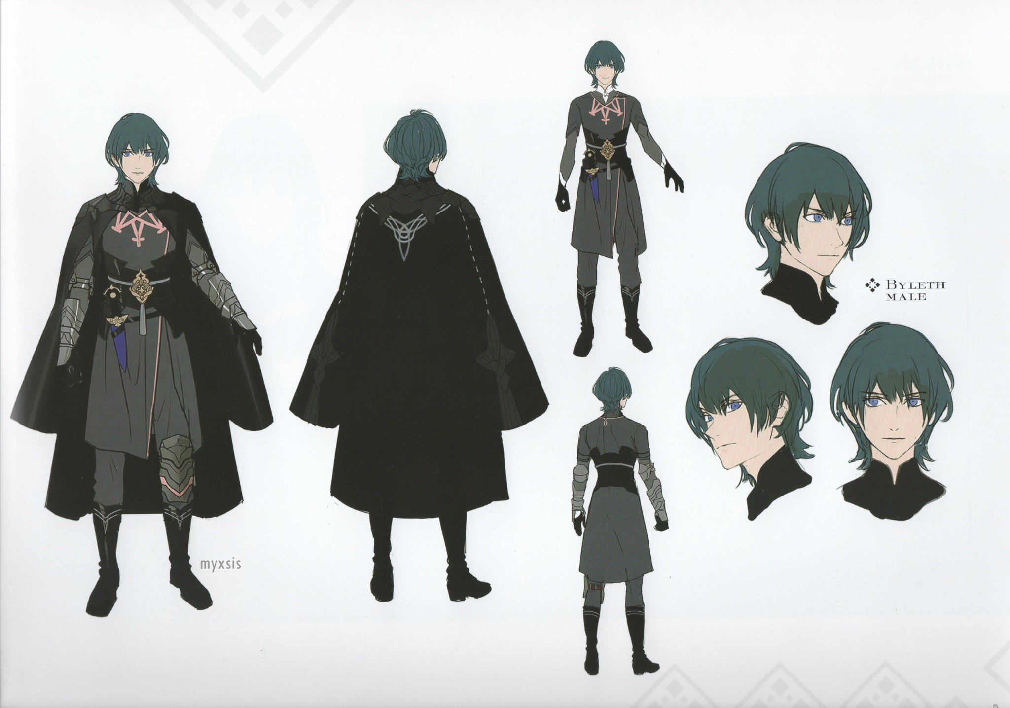 myx on Twitter "[HD Scans] FireEmblemThreeHouses artbook concept art
