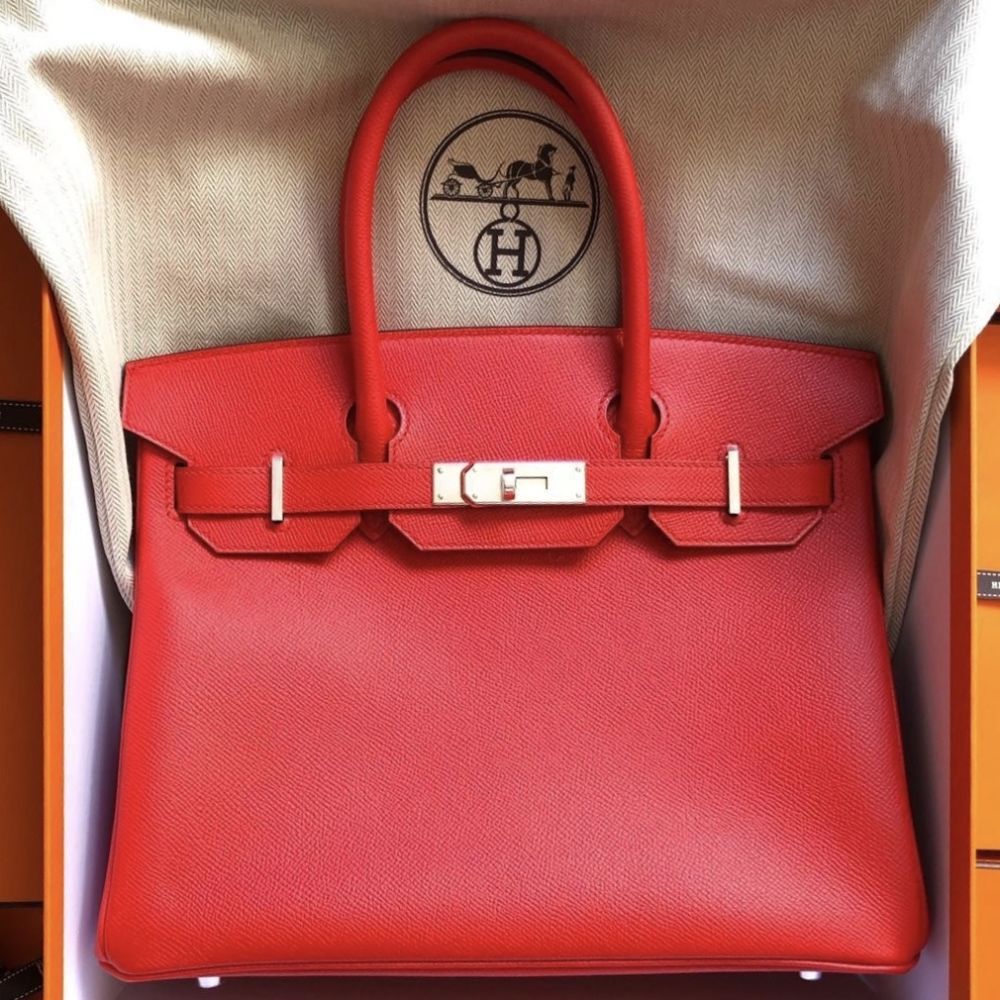 The French Hunter on X: Birkin 30 Rouge H Togo PHW #C #hermes