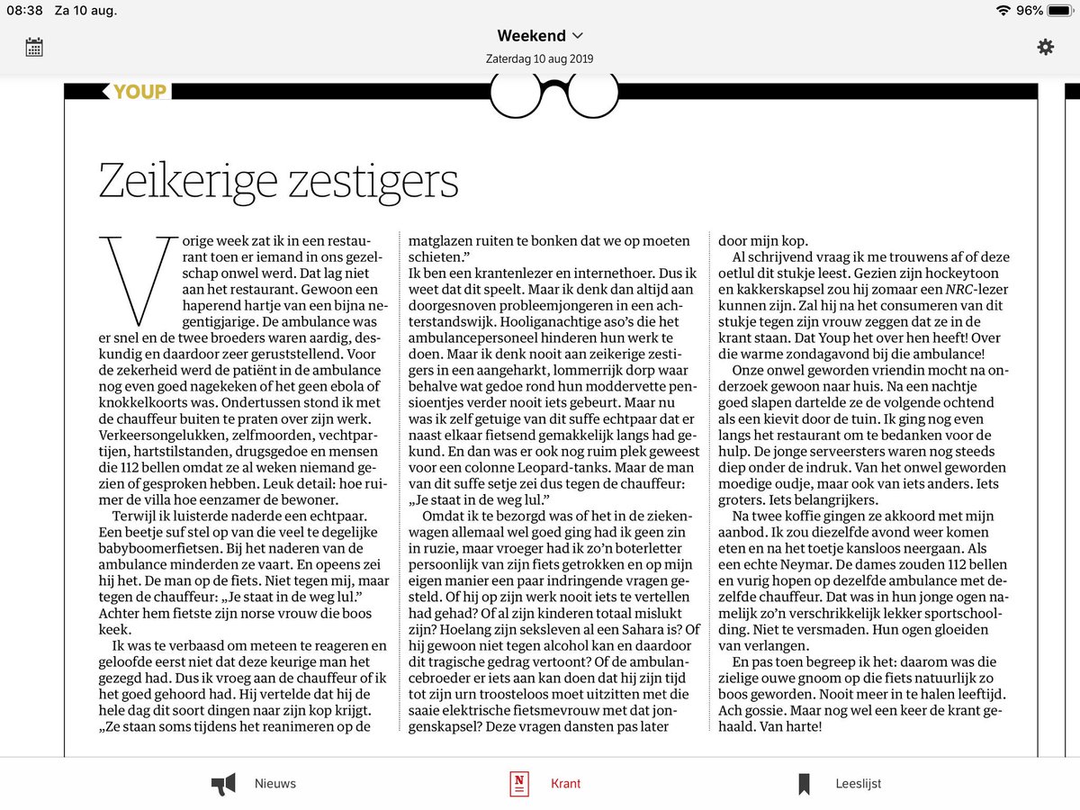 .<a href="/nrc/">NRC</a> Zeikerigezestigerszaterdag