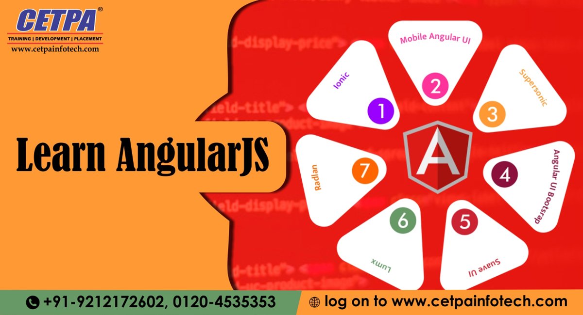 cetpainfo's tweet image. Learn angularjs training from Industry Expert Trainer.Chance to work on live project. 100% Placement Support.
bit.ly/2GXuyin
#angulartechnology #angularcourse #angulartraining #angularjs#CetpaInfotech