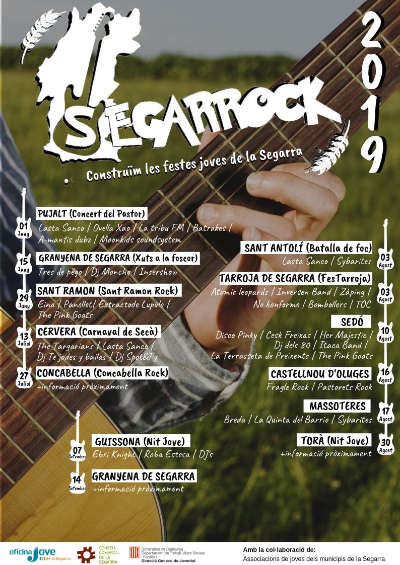 Nit de festa i rock a #Sedó #laSegarra 
<a href="/Segarrock/">Segarrock</a>  <a href="/AJTorrefeta/">TorrefetaiFlorejacs</a> <a href="/La_terrasseta/">Terrasseta Preixens</a> <a href="/ceskfreixas/">Cesk Freixas</a>  <a href="/ItacaBand/">Itaca Band</a>