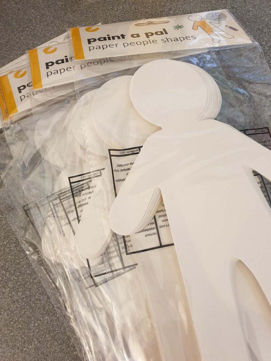 Got to love the people shapes from <a href="/Poundland/">Poundland</a>, every teacher's dream!! I may have bought 10 packs 🤣