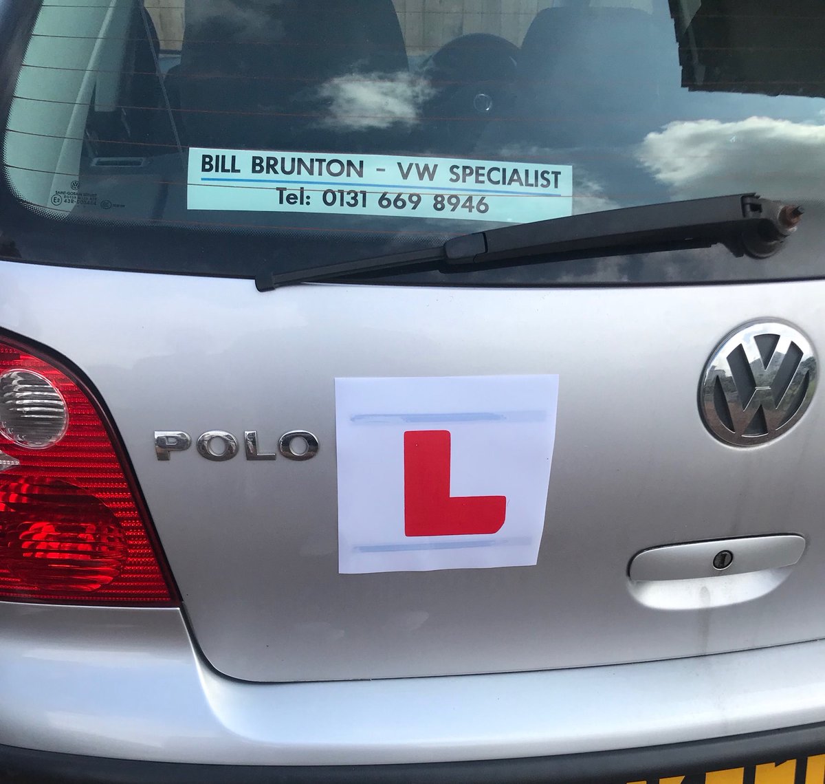 hibsboy69's tweet photo. About to take my “Learner Driver”daughter out in the car for the very first time !
Wish me luck ! 😱
#HopeItDoesn’tEndInTears 😂 https://t.co/LyBBW53rjL