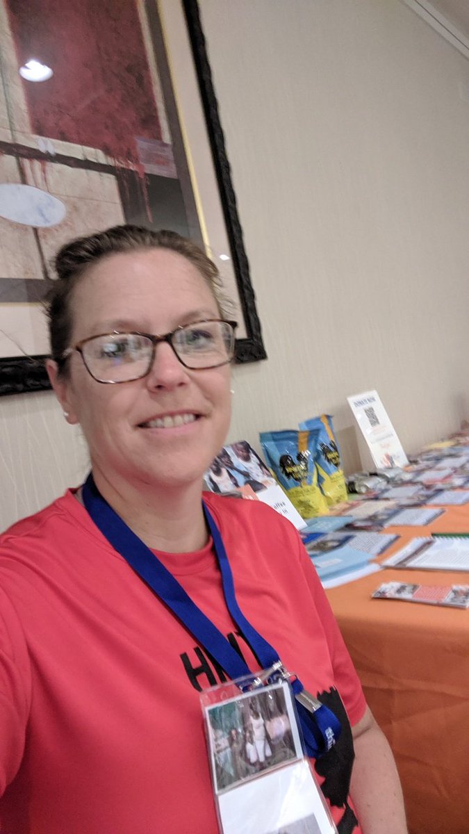 BethGasser's tweet photo. Happy to be at #NurseTimLIVE to talk to people about #Haiti Kids School and traveling to Haiti. Stop by and see me or ask me any time! https://t.co/HNXz7B3WK0