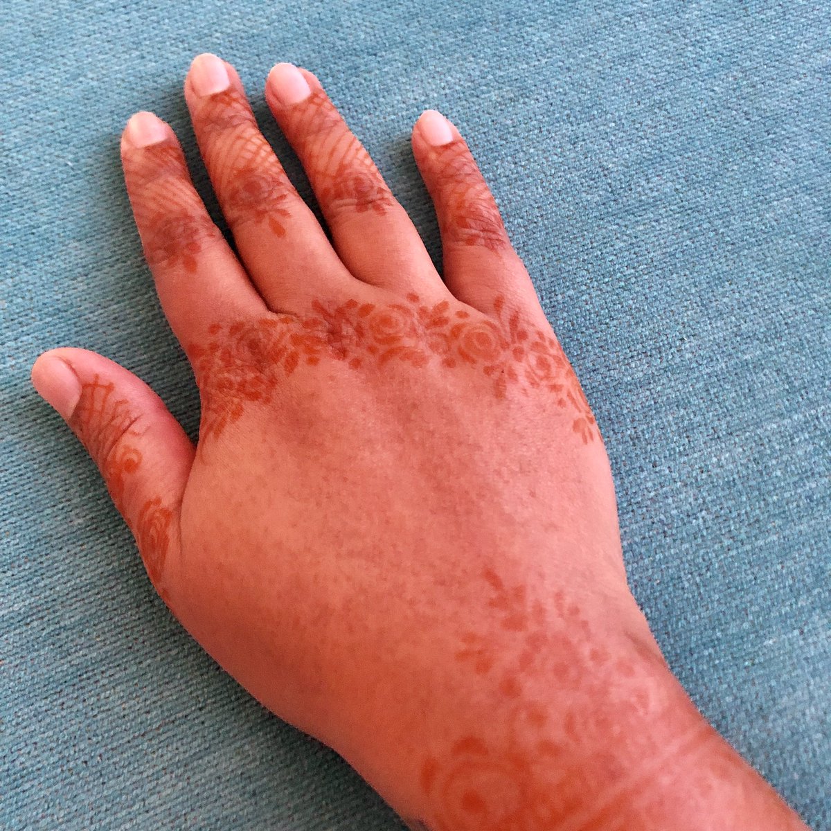 AnoushaJunggee's tweet photo. #BrownGirlDiary let’s pretend I have mehendi. 🤗 https://t.co/RhgI8dGZ4L