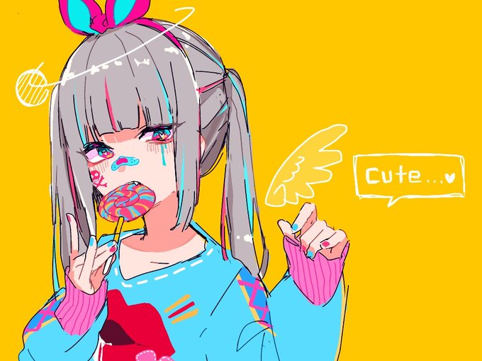 「holding candy」 illustration images(Oldest｜RT&Fav:50)