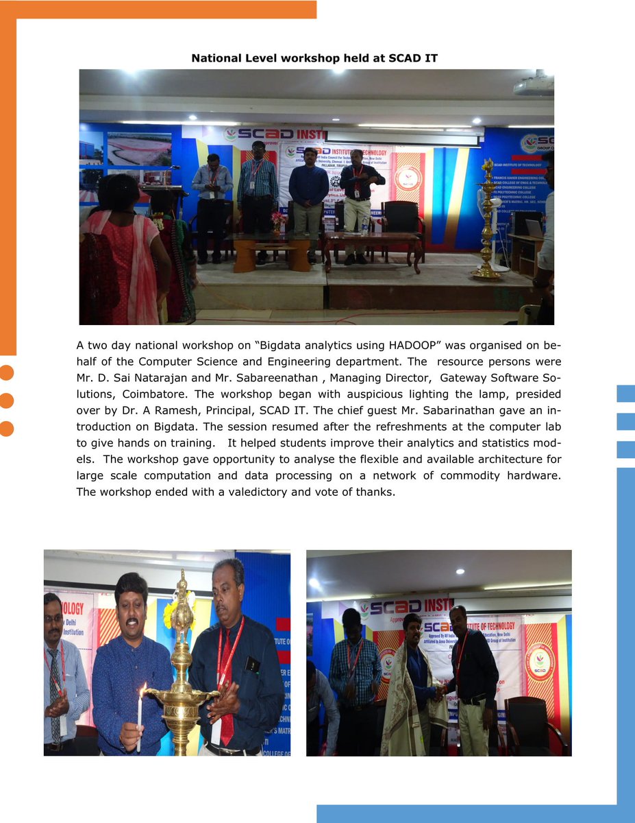 scad_tech's tweet photo. #SCADIT #SCADIT_NEWSLETTER #SITChronicle #CampusNews #CollegeEvents #Tirupur
#Palladam #IndustrialVisit #EEE #CSE #CIVIL #MECH #ECE #Workshop #Seminar #CanteenGrandReopen #FreshersDay
visit -->
https://t.co/PlzUe3ewkp https://t.co/eVCk1BtH7F