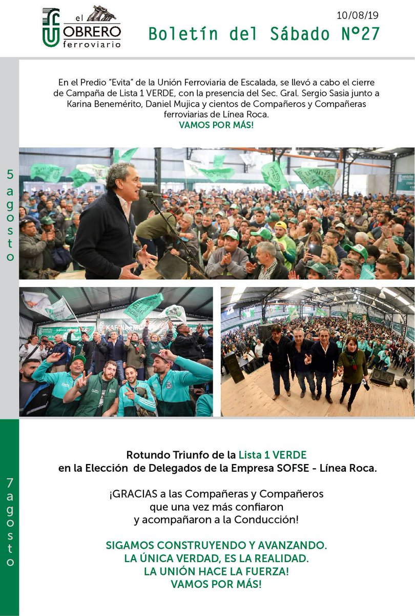 uf_oficial's tweet photo. Boletín del Sábado N°27

Podés verlo y descargarlo desde:
https://t.co/mXvVEKxW61 https://t.co/xtt3eor07u