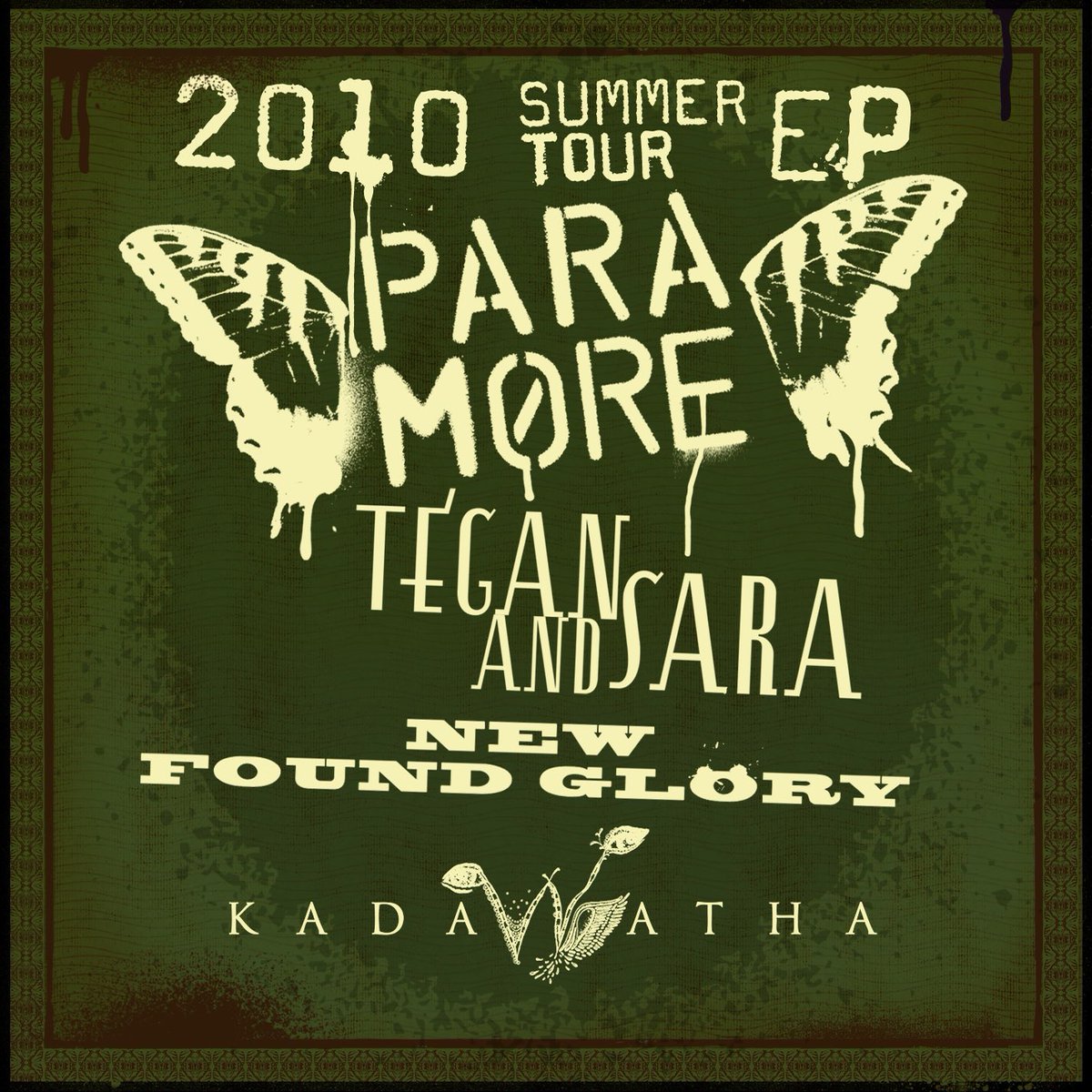 paramore_otd's tweet photo. 9 Years Ago today Paramore released their second extended play the “2010 Summer Tour EP”. It included live songs from Paramore, New Found Glory, Tegan and Sara, and Kadawatha. It was released during Paramore's 2010 Honda Civic Tour, a year after their album “Brand New Eyes” https://t.co/Dr29IVXZkA