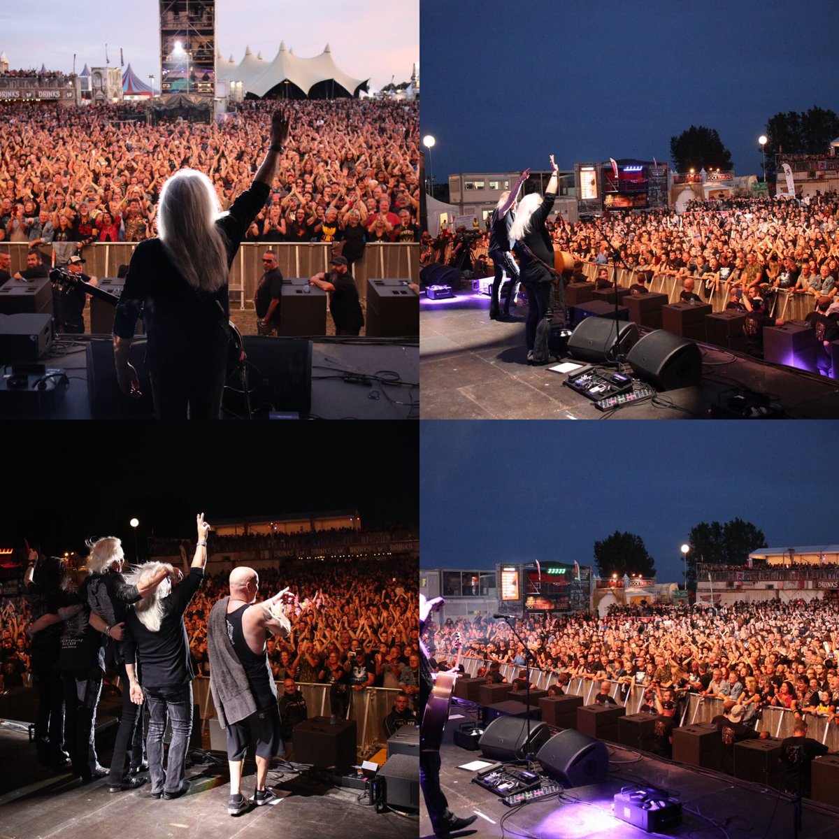 Mick_Box's tweet photo. The Alcatraz Festival in Belgium was amazing! What a fantastic rockin’ response! Thanks to Rich Bennett for the pics!
#carparelliguitars
#graphtech
#englamplifiers
#rotosoundstrings
#furchacousticguitars
#haupstadtrocker
#rightonguitarstraps
#well02
#uriahheep
#classicrock
#metal https://t.co/BajLxeijsl