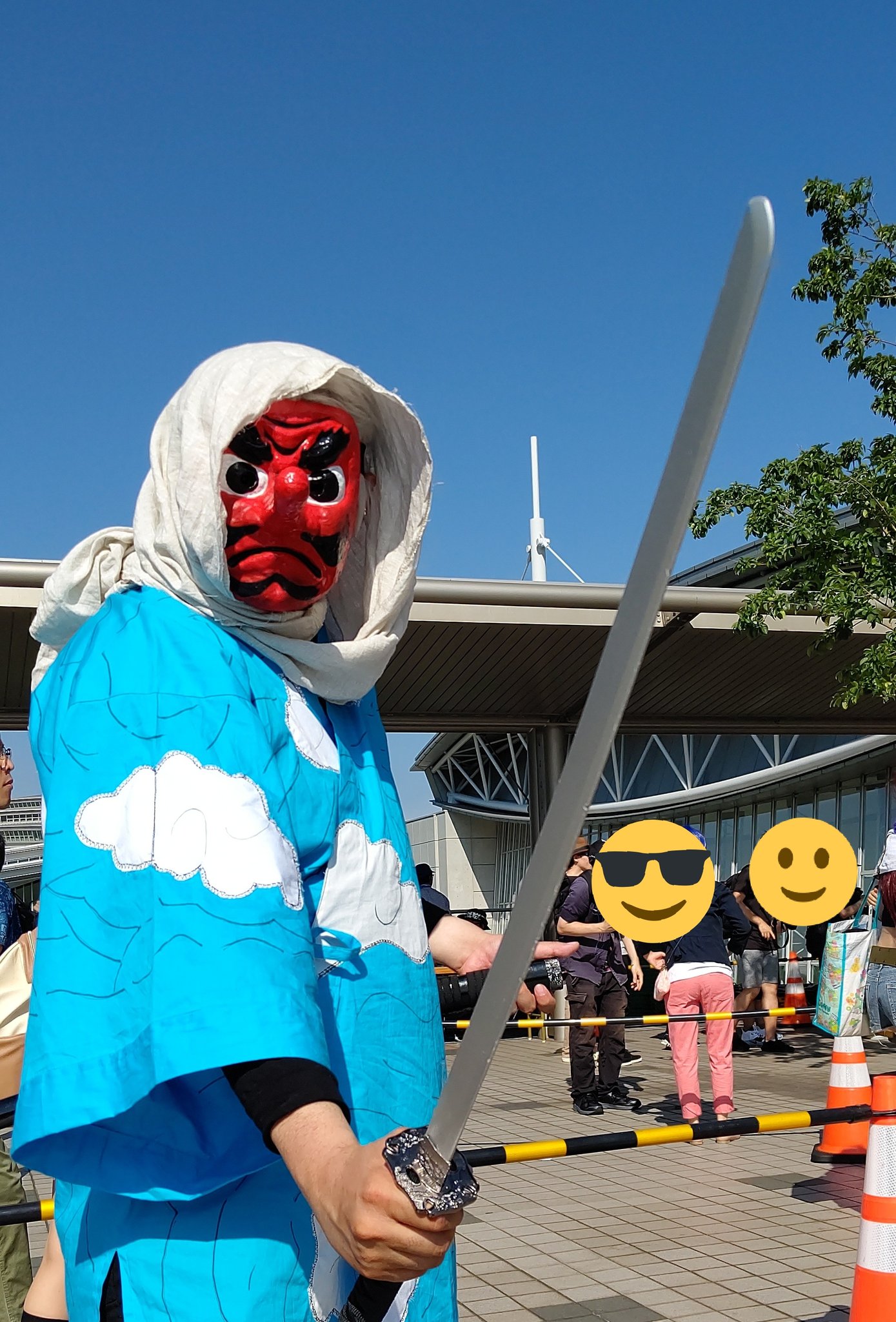 nakakyoshin○仮面付き☆鬼滅の刃 鱗滝左近次○コスプレ衣装