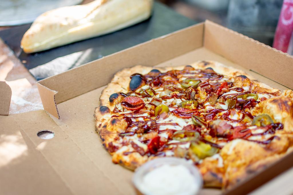 Rainy today, drier tomorrow. Thankfully, we've a really nice indoor venue as well as outdoors. Come and join us for great food from 5pm to 9:30pm on Saturday and from 1pm to 7pm on Sunday. Or order for takeaway by calling 042 939 7519. Menu: bit.ly/2vlRpxQ