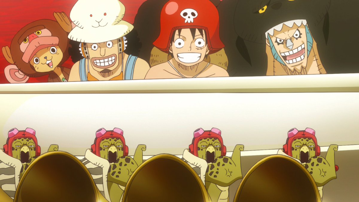 まな در توییتر カメについて 宮元監督 ラスベガスならアメ車が出てこないと面白くない アメ車に乗るルフィ の画は凄く面白いと思った ただ この世界にエンジンは出せないので カメが動かすカメエンジンなら良いかなと アメ車とカメ車をかけたダジャレみたい