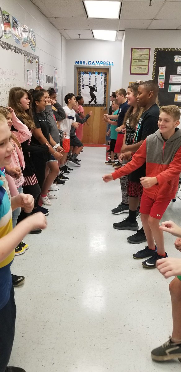 khayes0203's tweet photo. Building relationships within the classroom through GIF Giggling. I displayed a GIF and a question. The Ss had to act out the GIF while having a conversation with their partner. Then, one line shifted so they changed partners. They had so much fun! @TCSPublic @PanthersEMS #TYHO https://t.co/Ai6YcYNM8C