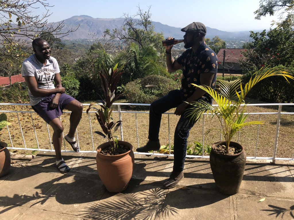 In Malawi scouting for film locations