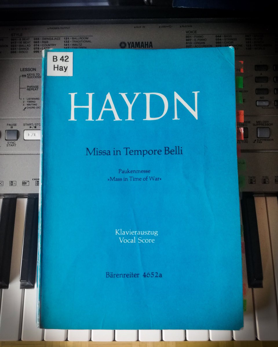 TenorArce's tweet photo. #NextPerformance #paukenmesse #Haydn #missaintemporibelli #salzburg #tenor #tenorsolo #singerlife #bärenreiter  #kirchenmusik #oratorio #franziskanerkirche #stgilgen #konzert #music https://t.co/L9hVFp4iD4