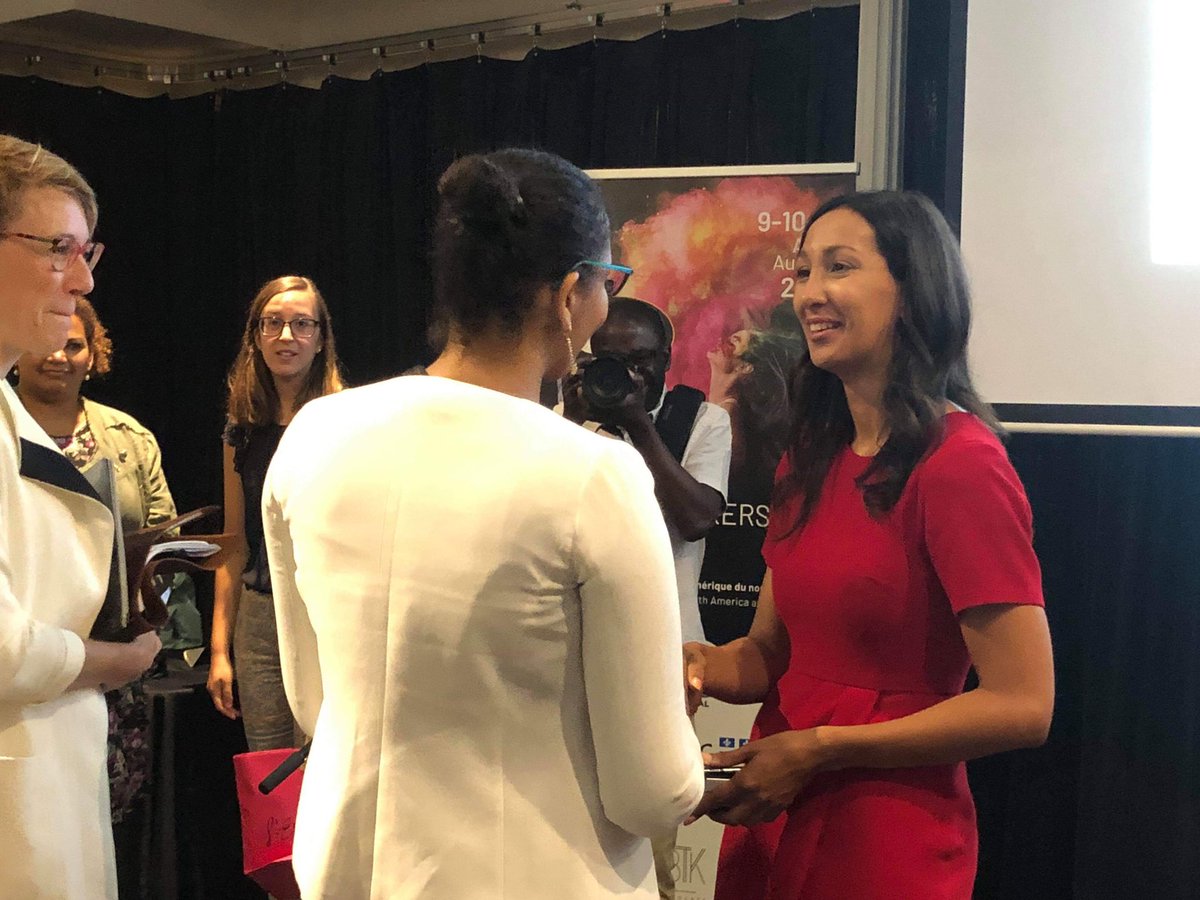 marwahrizqy's tweet photo. Un grand plaisir de participer à un panel en compagnie de femmes inspirantes ce matin dans le cadre de la conférence Femmes de changement à l’action de @canadabpw ! @BPWMontreal1 #PLQ #Polqc #AssNat https://t.co/I7BXXkrWRE