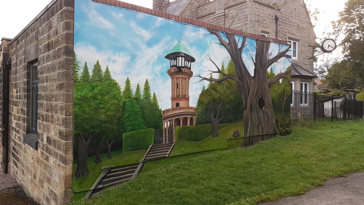 Loving the new mural in Locke Park. Great work AndyB 
#lockepark #friendsoflockepark #Barnsley #barnsleyisbrill #artintheenvironment