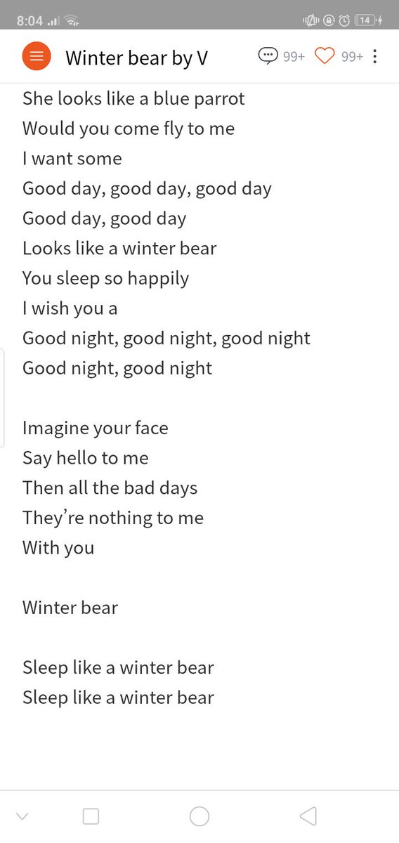 BTSlifeeeeuuuuu's tweet photo. @BTS_twt Everything in this song is perfect like it was really made for him. The song is perfect, the lyrics, especially Tae 💜
#WINTERBEARBYV
#WinterBearOutNow https://t.co/4Gv3sdsvNa